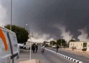حوثیوں کے سعودی شہروں ینبع اور جزان میں آرامکو تنصیبات پر میزائل و ڈرون حملے