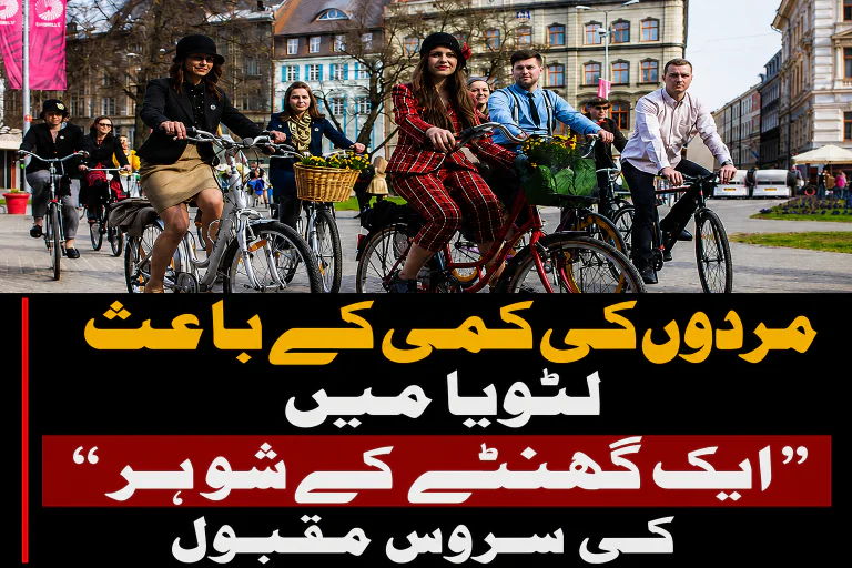 لٹویا میں “ایک گھنٹے کے شوہر” کی سروس مقبول | لمحہ نیوز