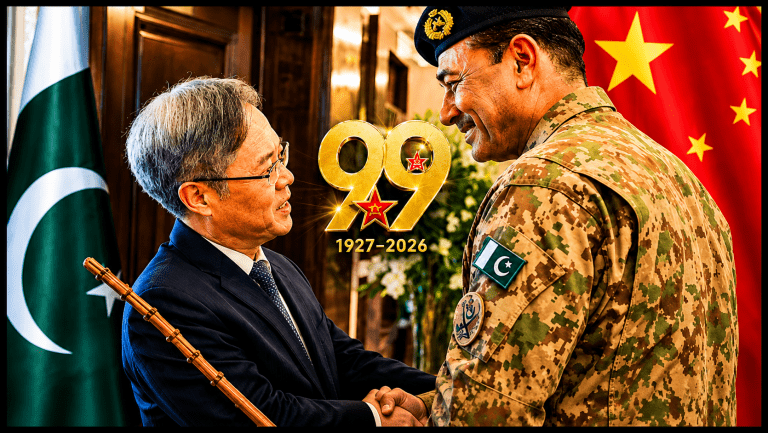 آرمی چیف کی چین کی عوامی آزادی فوج کے 99ویں یومِ تاسیس پر مبارکباد | لمحہ نیوز
