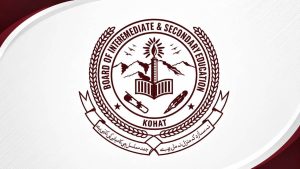 BISE کوہاٹ کی دسویں جماعت نتائج گزیٹ کی دستاویز