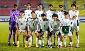 AFC U17 ایشین کپ کوالیفائرز کے اعلان کا علامتی منظر