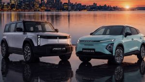 Omoda E5 اور Jaecoo J6 گاڑیوں کی نمایاں تصاویر