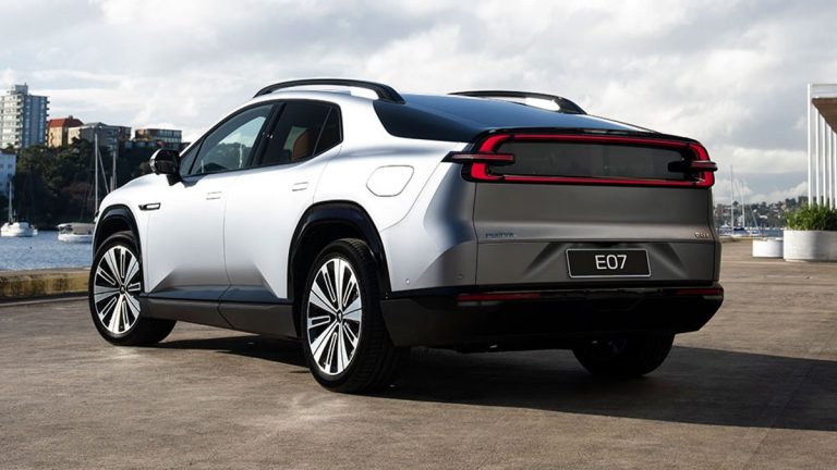 Deepal E07 الیکٹرک SUV-پک اپ گاڑی کا منظر