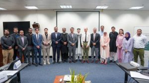 LUMS میں نیشنل اے آئی ہب اور حکومتِ بلوچستان کے درمیان MoU دستخطی تقریب میں شرکاء