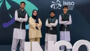جدة میں INSO-2026 میں پاکستانی ٹیم اور تمغے