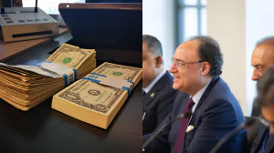 وزیر خزانہ محمد اورنگزیب پاکستان بزنس کونسل کے عہدیداروں سے ملاقات کرتے ہوئے