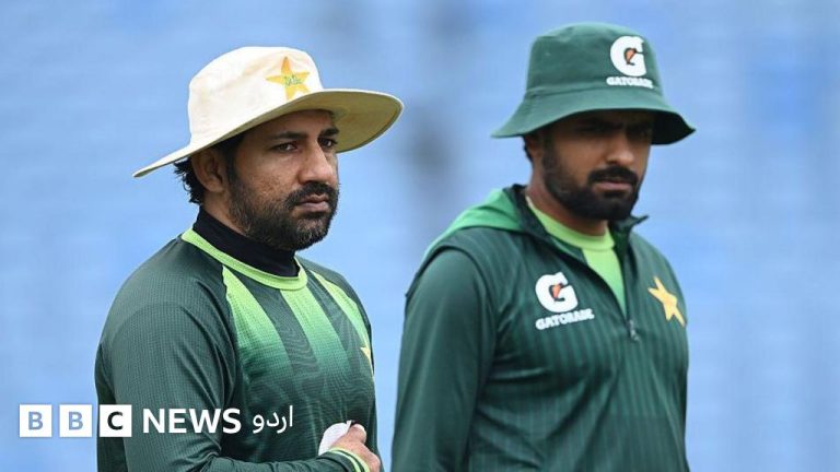 ہیڈنگلے کرکٹ اسٹیڈیم میں میچ کی تیاریاں