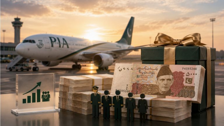 پاکستان انٹرنیشنل ایئر لائنز کا طیارہ