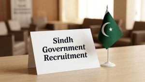 سرکاری نوٹس بورڈ جس پر ملازمتوں کے اشتہار کی اطلاع چسپاں ہے