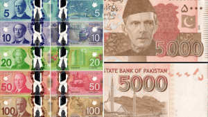 کرنسی نوٹس اور تبادلہ ریٹس کی نمائندہ تصویر