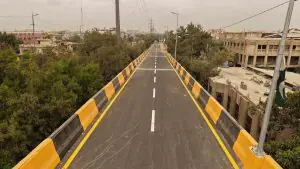 کورنگی نمبر 5 پر نیا فلی اوور اور افتتاحی تقریب میں میئر مرتضیٰ وهاب