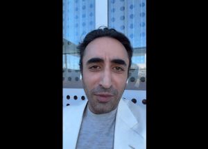 بلاول بھٹو زرداری کا سرکاری پروفائل یا ایکس پوسٹ کی نشاندہی کرتی تصویر