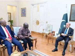 وزیراعظم شہباز شریف اور سفیر اولارا اوتوننو کی ملاقات