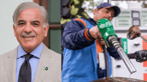 وزیراعظم شہباز شریف پیٹرول سبسڈی اسکیم کا اعلان کرتے ہوئے