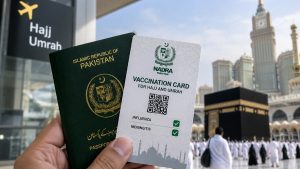 پشاور کی سول سرجن کے دفتر میں ٹیکے کے مراکز اور کراچی ایئرپورٹ پر این ای ڈی آر اے سہولت مراکز