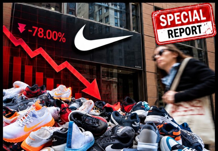 Nike کے 78 فیصد شیئرز کریش, امریکی سب سے بڑے سپورٹس برانڈ پر زوال کیوں؟ | لمحہ نیوز