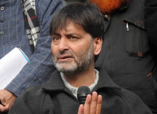 تہاڑ جیل کے باہر کا منظر؛ یاسین ملک کا حلف نامہ عدالت میں جمع کرایا گیا