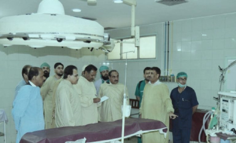بلوچستان کے صحت محکمے کا دفتر جہاں اے آئی اسمارٹ اٹینڈنس سسٹم کا آغاز کیا گیا