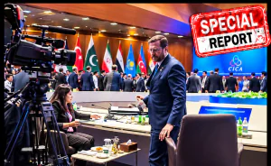 باکو سربراہی اجلاس میں اسرائیل کے خطاب کے دوران ترکی، پاکستان اور ایران سمیت 10 سے زائد ممالک نے واک آؤٹ کر دیا | لمحہ نیوز