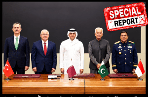 ترکی، قطر، پاکستان اور انڈونیشیا نے ’بدر‘ فوجی تعاون کے معاہدے پر دستخط کر دے | لمحہ نیوز
