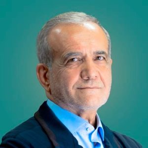 ایران کے صدر کے بیان کی رسمی تصویر یا صدراتی پیغام کا منظر
