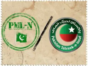 مذاکرات کے دوران فریقین کے نمائندوں کی بیٹھک کا منظر
