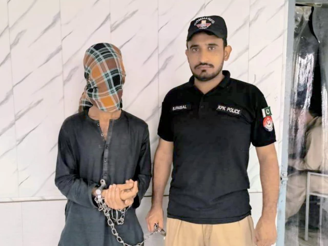 پشاور پولیس کی چوری کی تحقیقات اور گرفتار ملزم