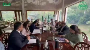 پارک میں شجرکاری اور پھول، پی ایچ اے منصوبے کی نمائندہ تصویر