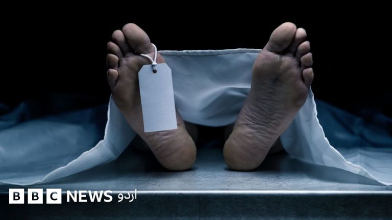 اسلام آباد کے سیکٹر جی ٹین میں درخت کے ساتھ لاش کی جگہ کا منظر