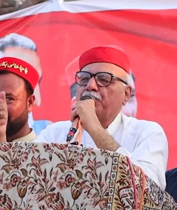 میاں افتخار حسین کا عوامی نیشنل پارٹی کی حمایت کا بیان