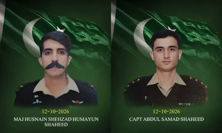 کوئٹہ کے قریب تربیتی طیارے کے حادثے کی جگہ کا منظر