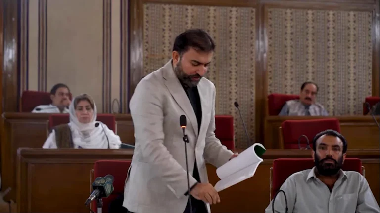 وزیراعلیٰ بلوچستان میر سرفراز بگٹی کا تصویری پورٹریٹ