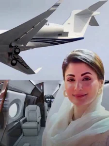 مریم نواز کے طیارے کا تصور