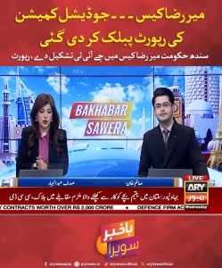 جوڈیشل کمیشن رپورٹ میر رضا کیس اور جے آئی ٹی سفارش