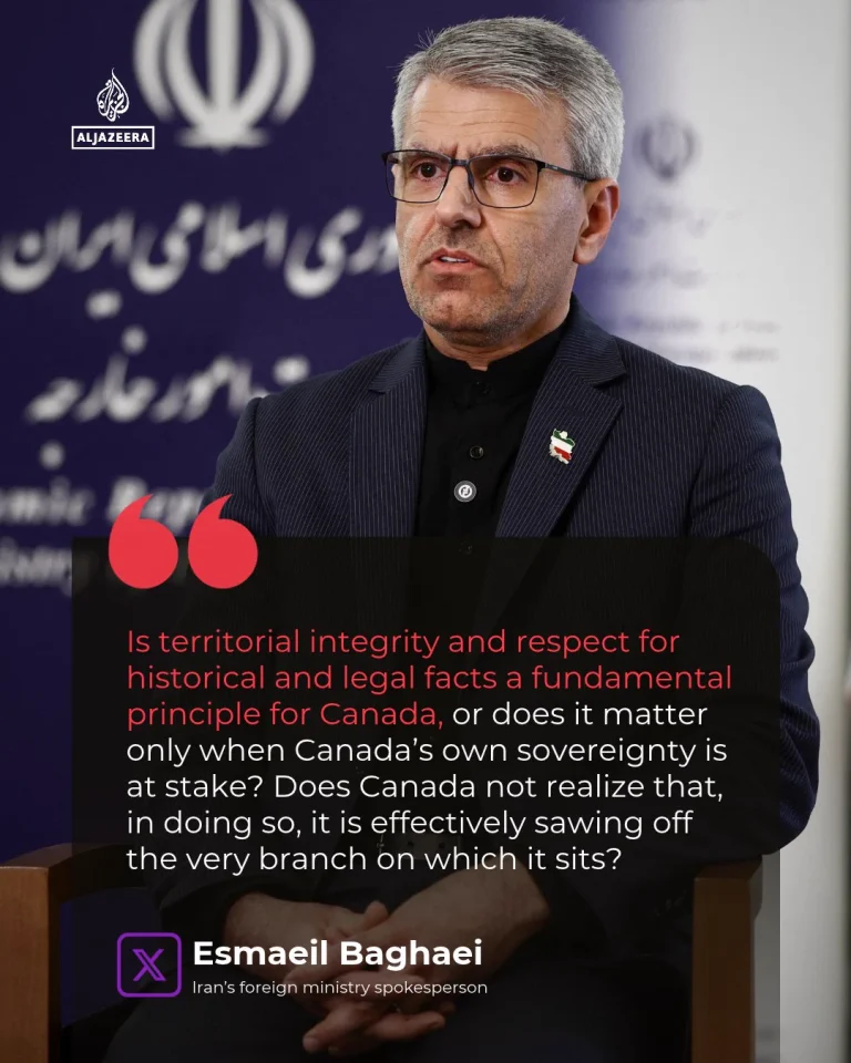 ایران کے وزارت خارجہ کے ترجمان کا خلیج میں جزیری دعووں کی مذمت کرتے بیان
