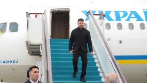 زیلنسکی اور ان کی ٹیم استنبول پہنچے، ایردوغان سے ملاقات متوقع