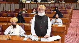 قومی اسمبلی میں مولانا فضل الرحمان کا خطاب جاری، اسکرینوں کی آواز بند اور لائیو نشریات معطل | لمحہ نیوز